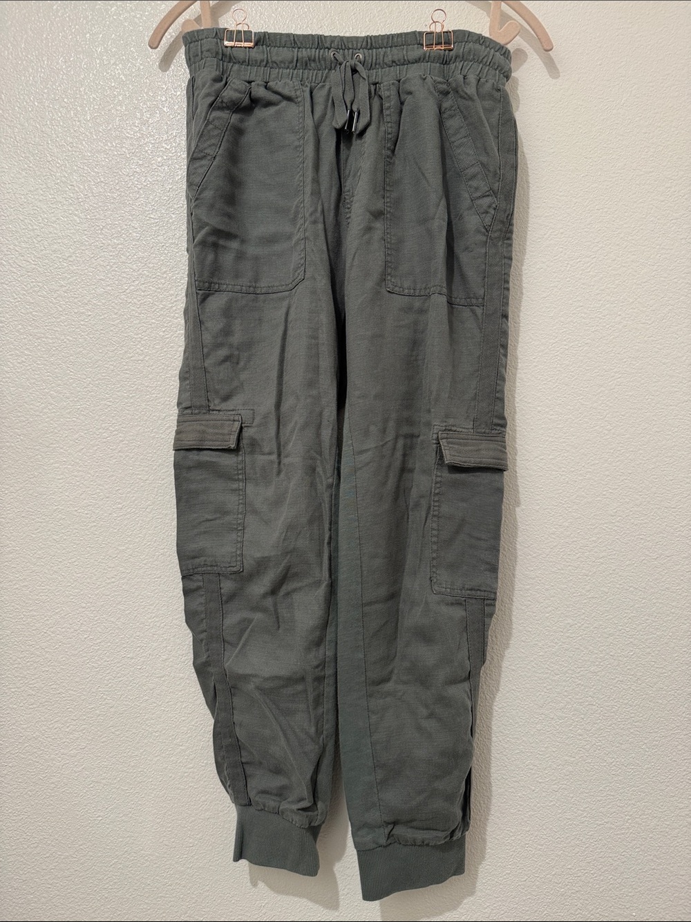 Splendid Olive Cargo Joggers for Women